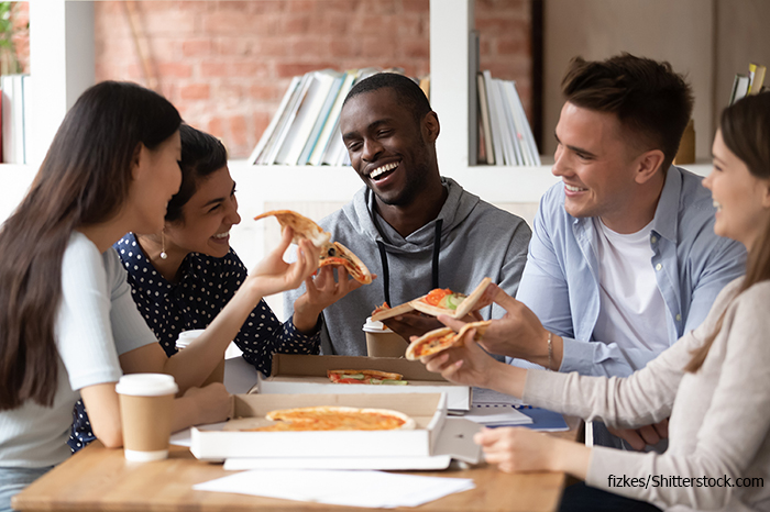 people eating